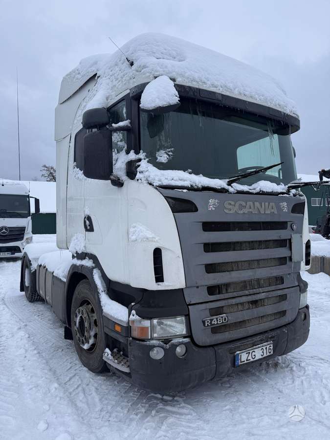 Scania R480, single sleeper