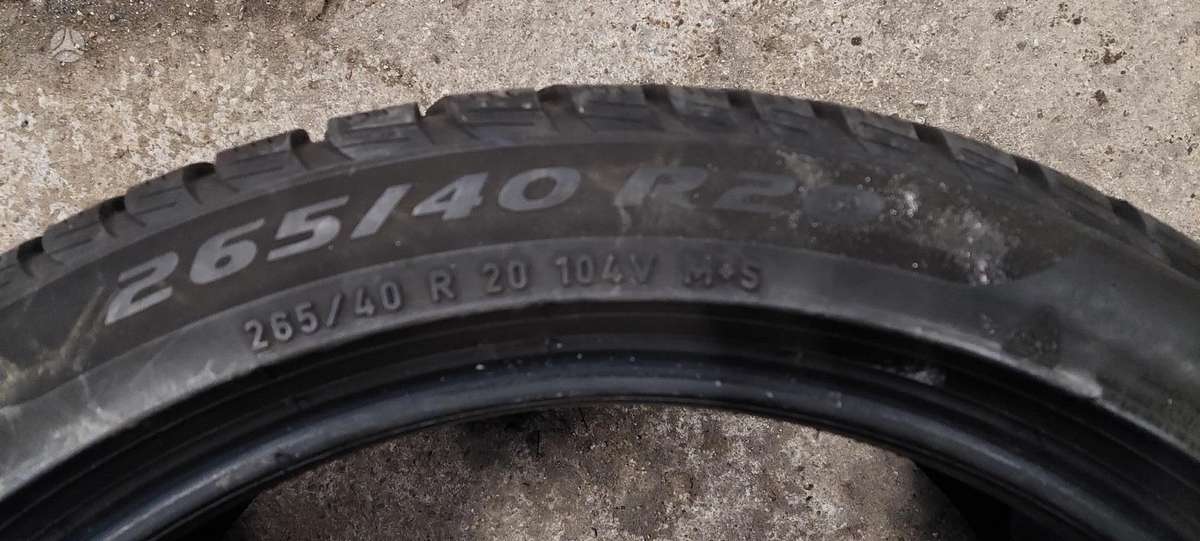 Pirelli, winter 265/40 R20