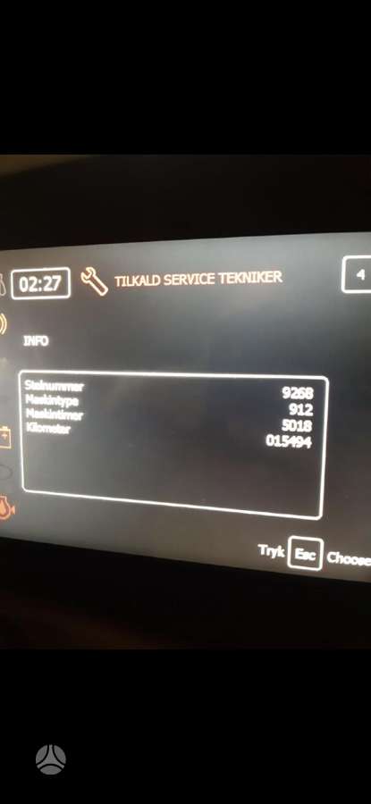Hydrema 912, dumpers / tippers