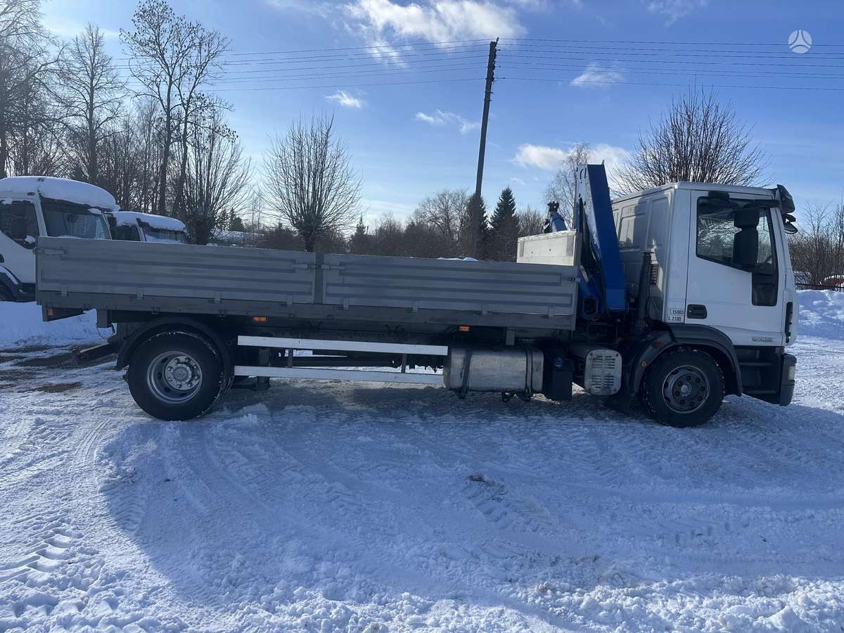 Iveco 150 E, dumpers with crane