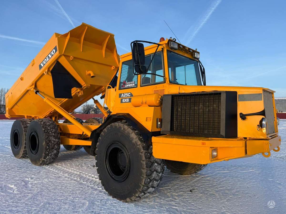 Volvo A25C, самосвалы