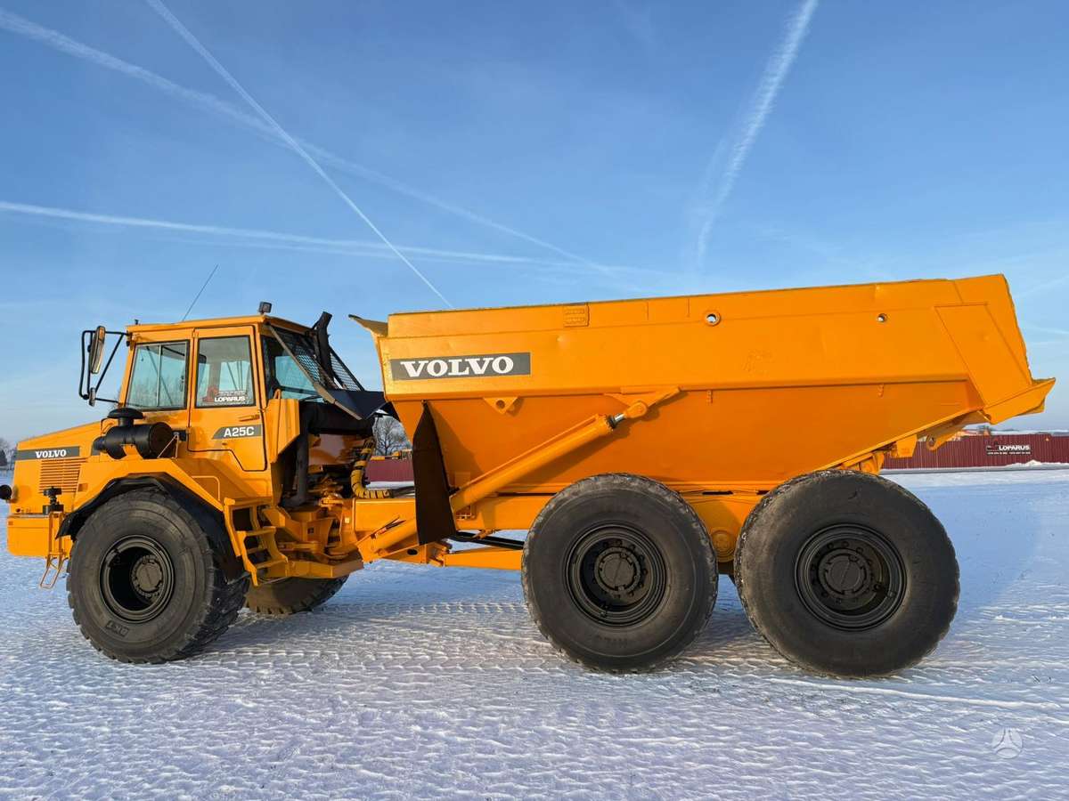 Volvo A25C, самосвалы