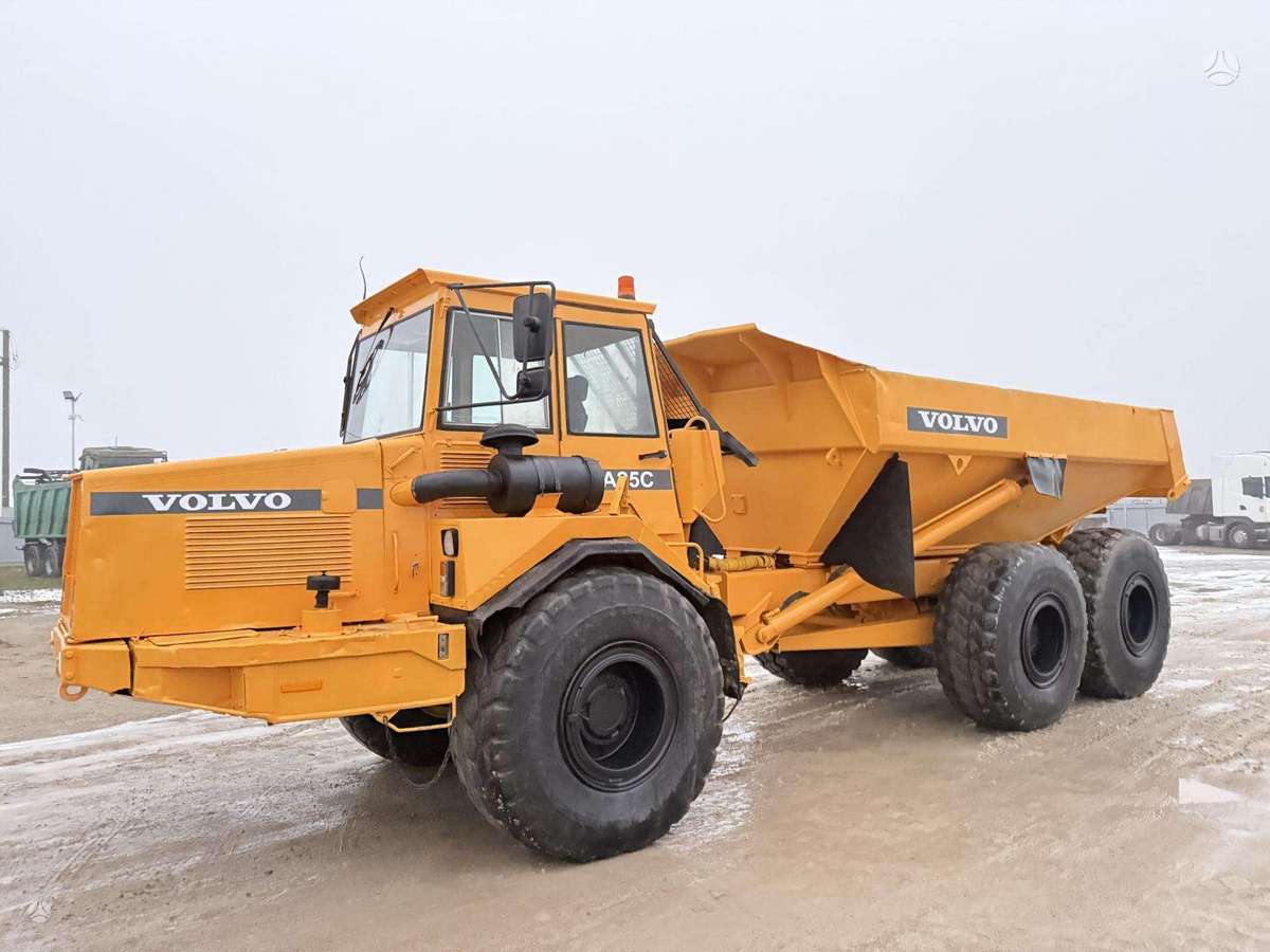 Volvo A25C, самосвалы