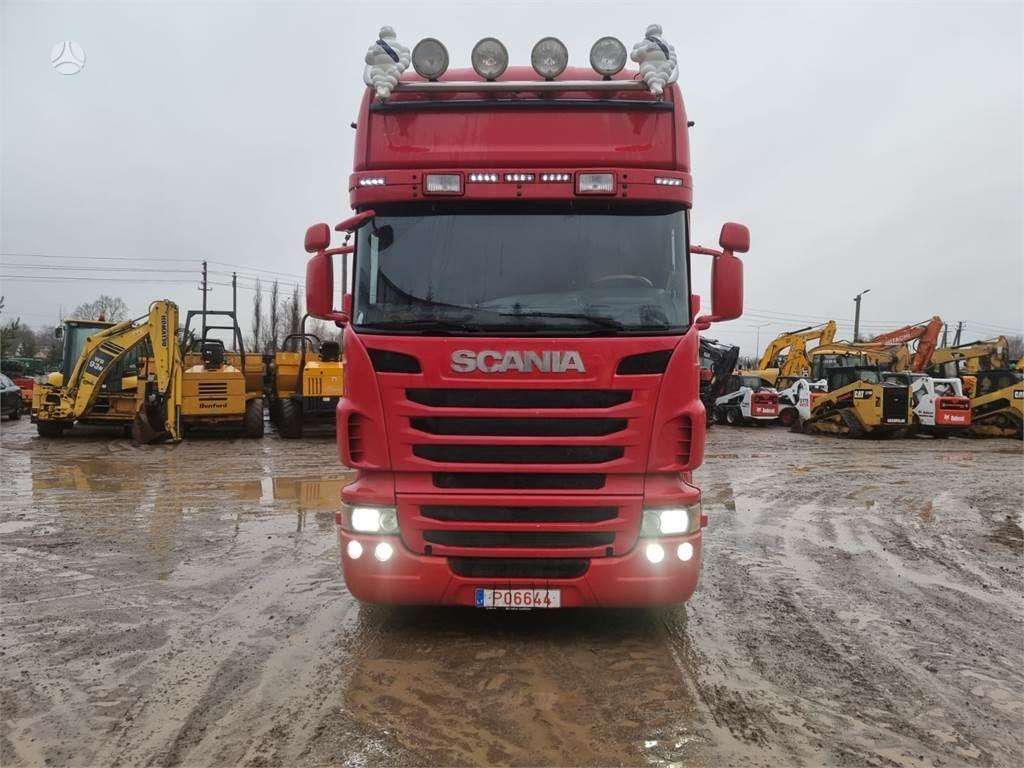 Scania R 620, самосвалы с прицепoм