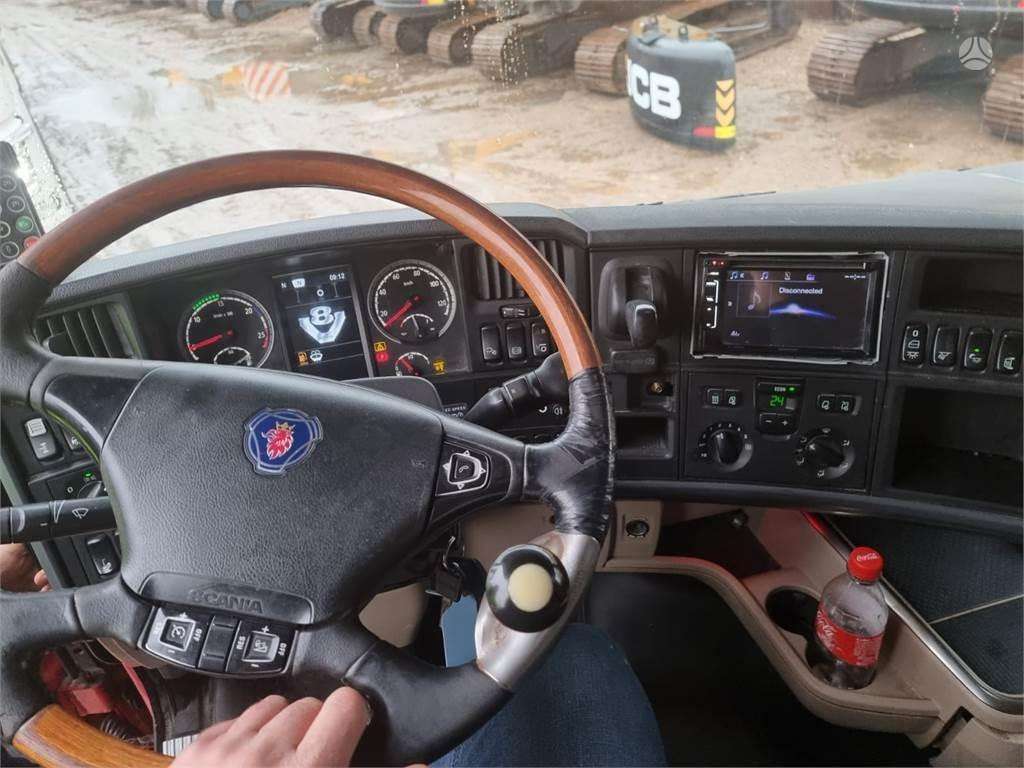 Scania R 620, самосвалы с прицепoм
