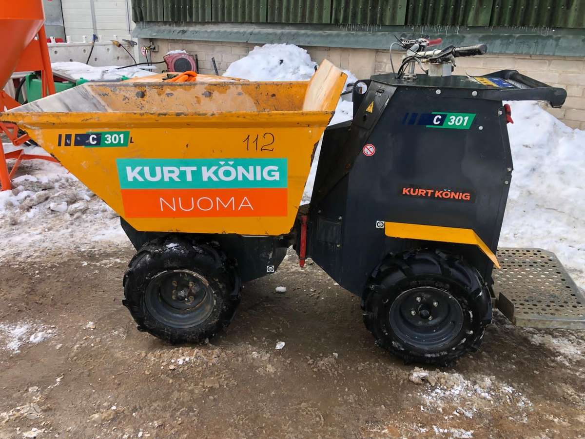 BERGMANN Dumperis C301L elektrinis talp, самосвалы