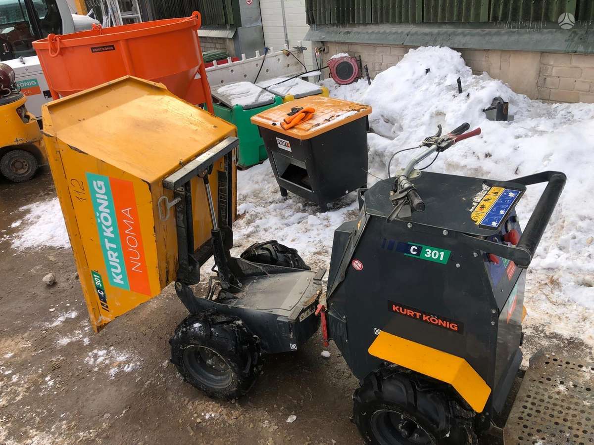 BERGMANN Dumperis C301L elektrinis talp, самосвалы