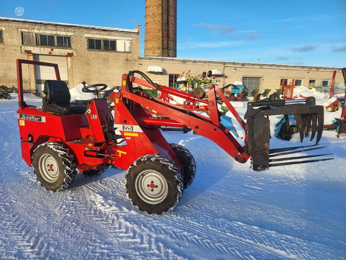 Schäffer Schaffer 225 weidemann, self-propelled loaders