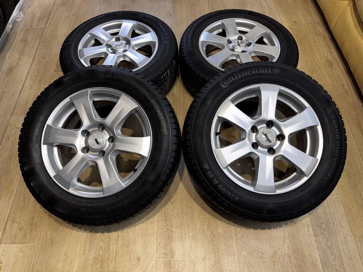 Autec Su žiem. padangomis, light alloy, R16