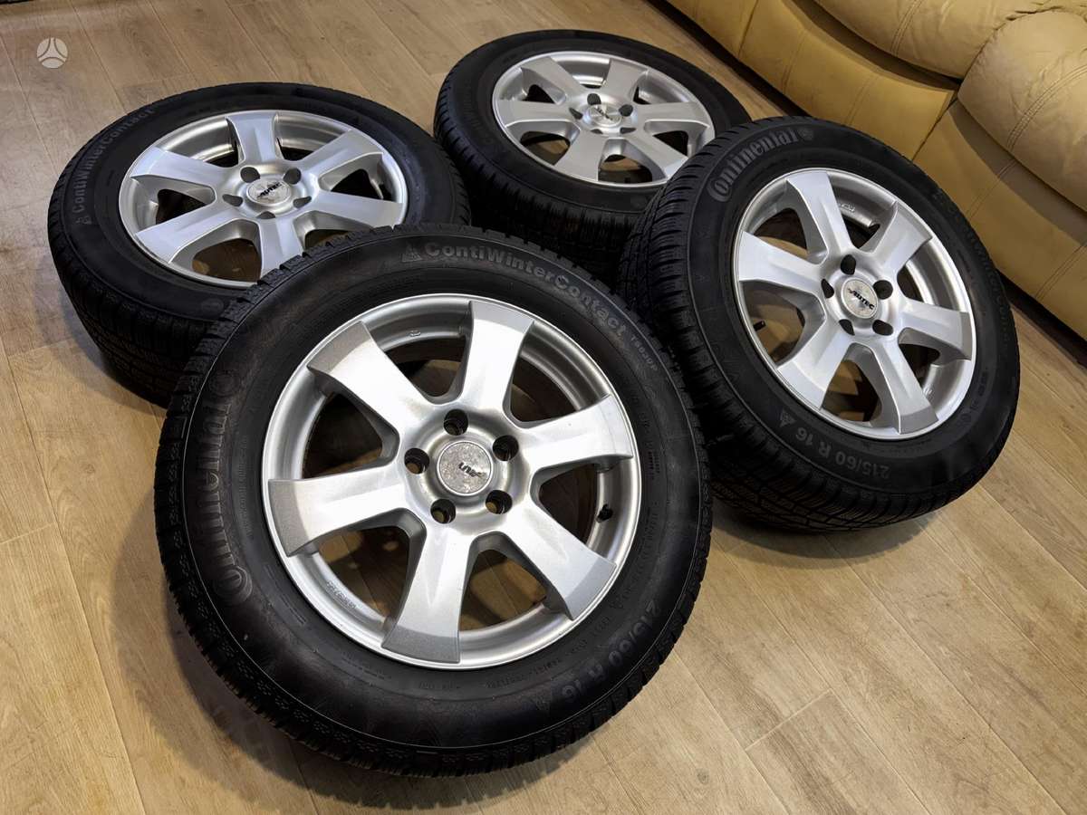 Autec Su žiem. padangomis, light alloy, R16