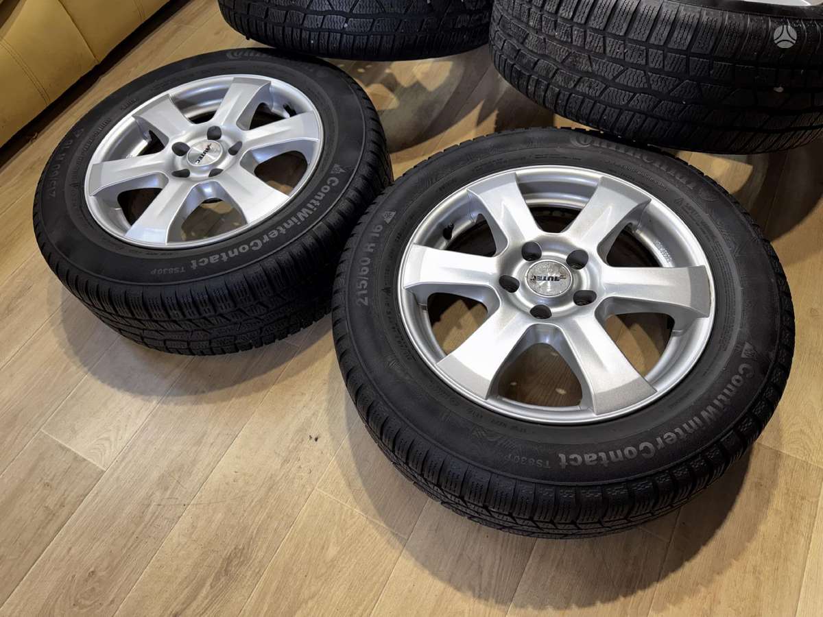 Autec Su žiem. padangomis, light alloy, R16