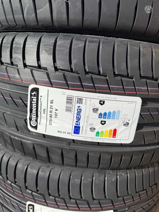 Continental PremiumContact 6, summer 275/40 R21