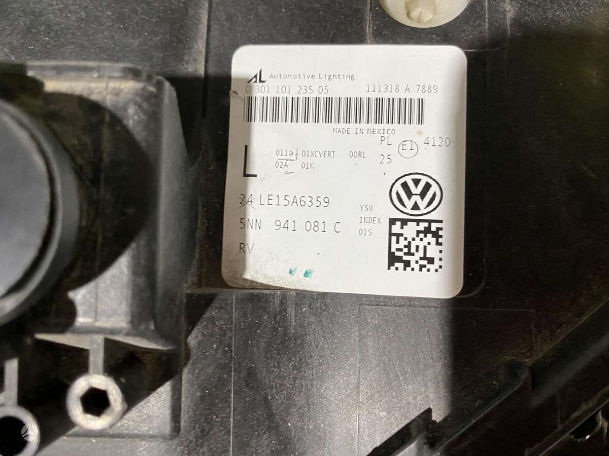 Volkswagen Tiguan Sparnas parduotas
