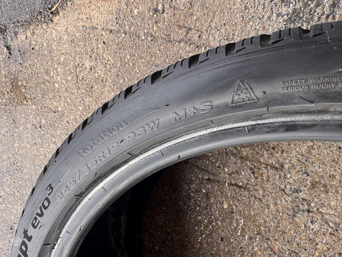 Hankook Icept Evo 3, зимние 245/35 R19