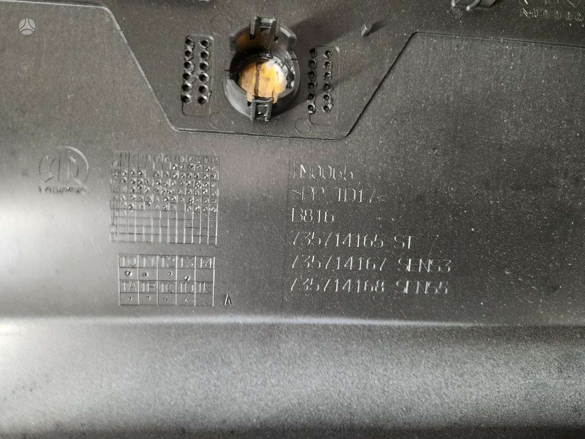 Fiat 500, 07357796080, бамперы (буфера)