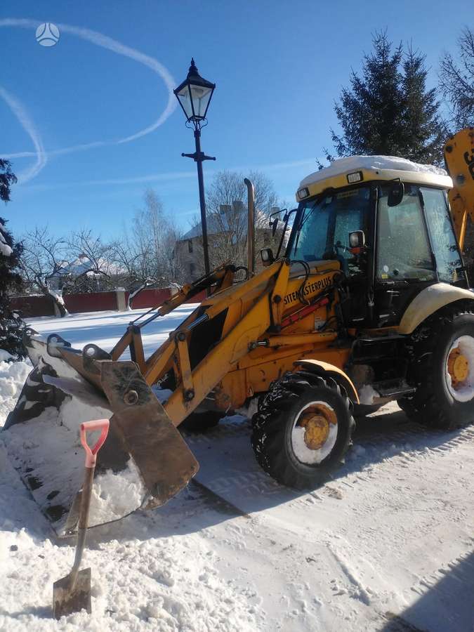 JCB 3CX, excavator loader