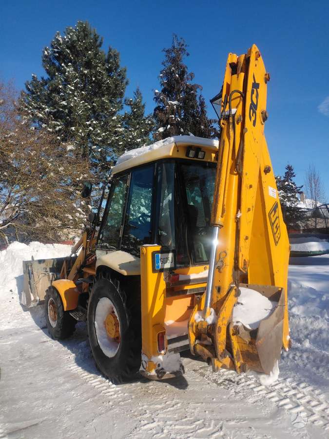 JCB 3CX, excavator loader