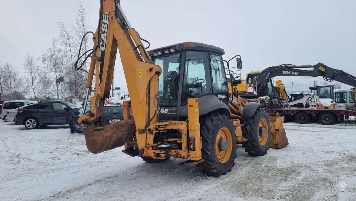 Case 695 SR2-4PS, excavator loader