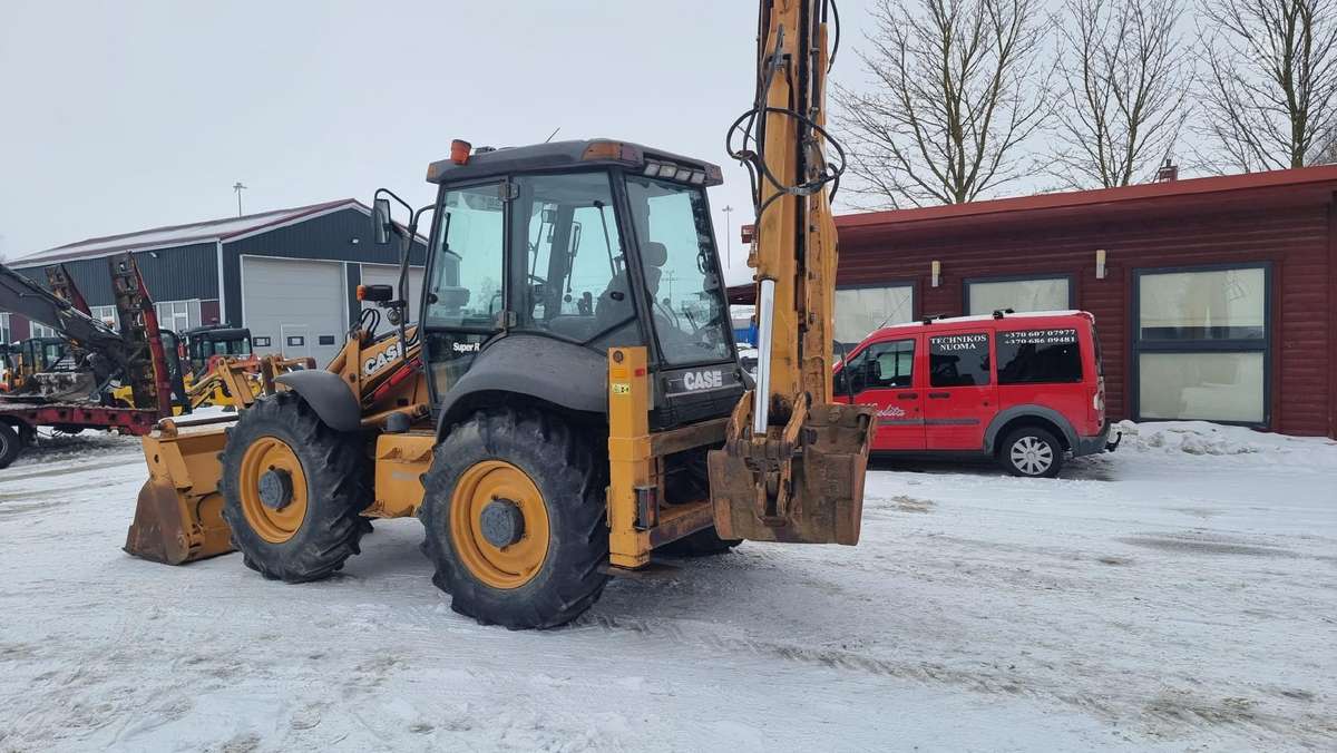 Case 695 SR2-4PS, excavator loader