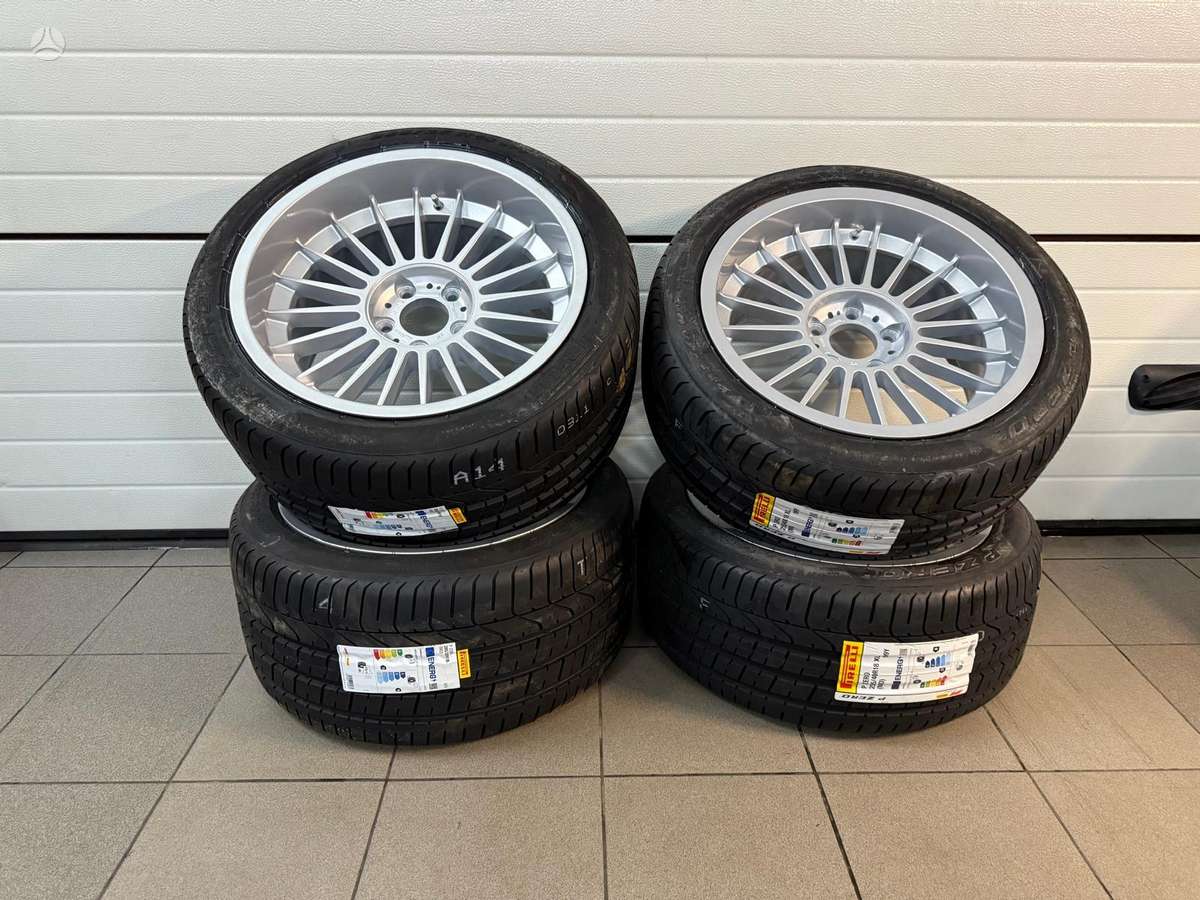 BMW Ratlankiai Retro stiliaus E28, lengvojo lydinio, R18