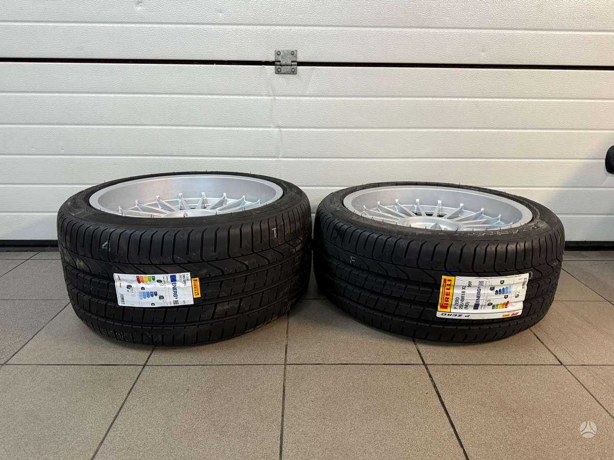 BMW Ratlankiai Retro stiliaus E28, lengvojo lydinio, R18
