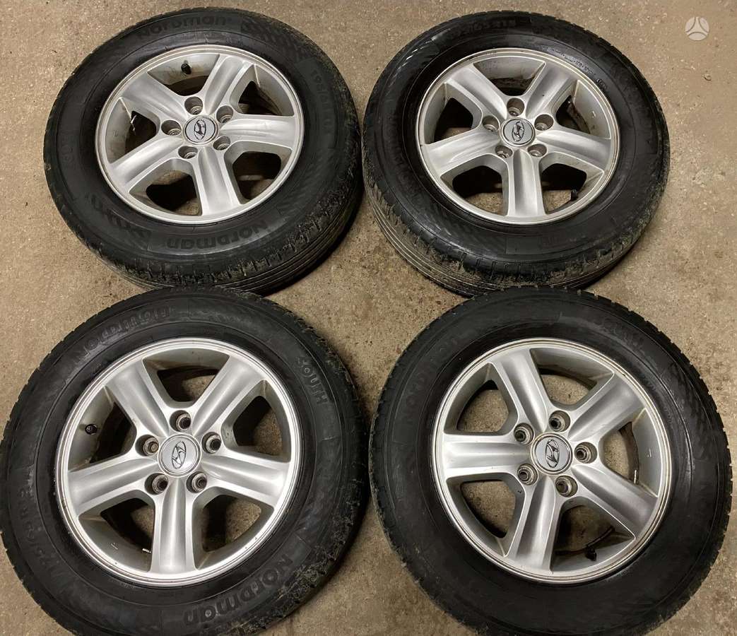 Hyundai, легкосплавные , R15