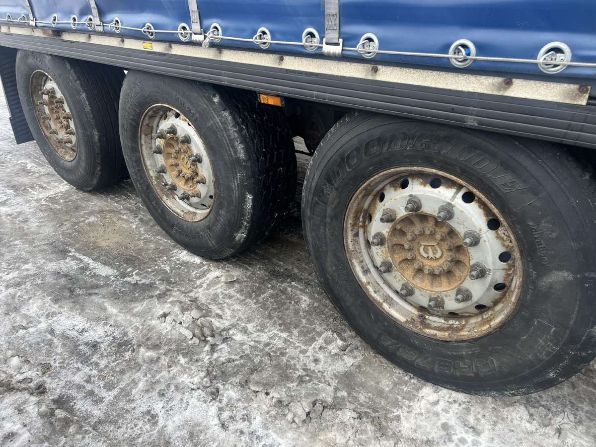 Krone SD, TIR, curtain / tarpaulin