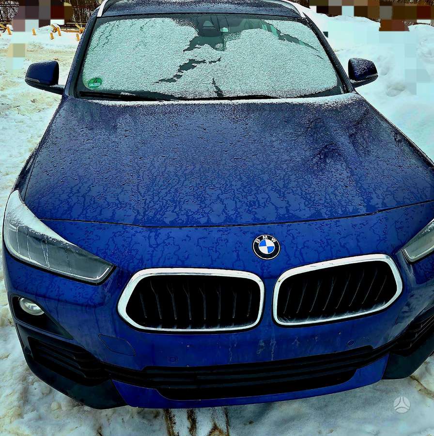 BMW X2 Dalimis c10 kodas dazu