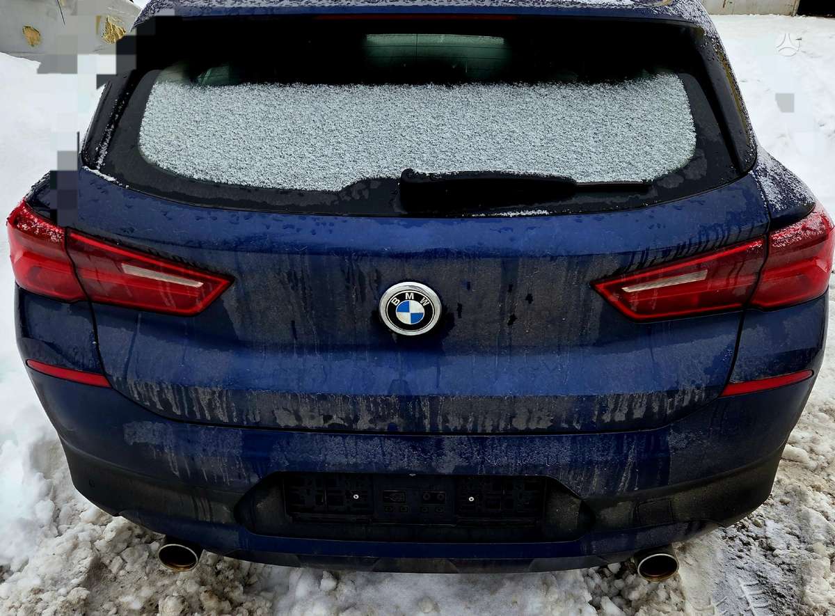 BMW X2 Dalimis c10 kodas dazu