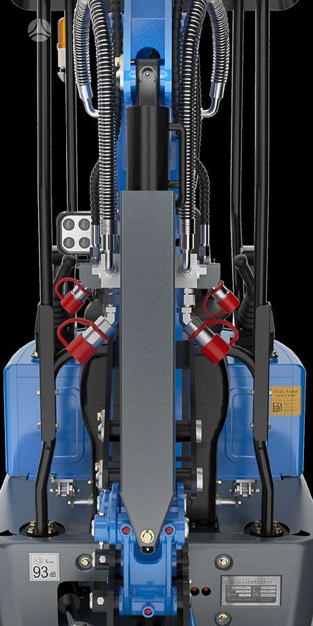 -Kita- 1tonos mini ekskavatorius, excavator