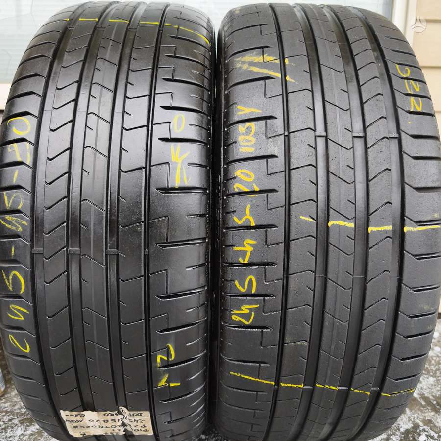 Pirelli Pz4, летние 245/45 R20