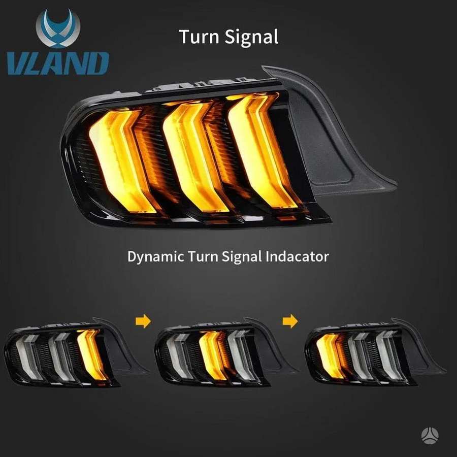 Ford Mustang lights, lamps