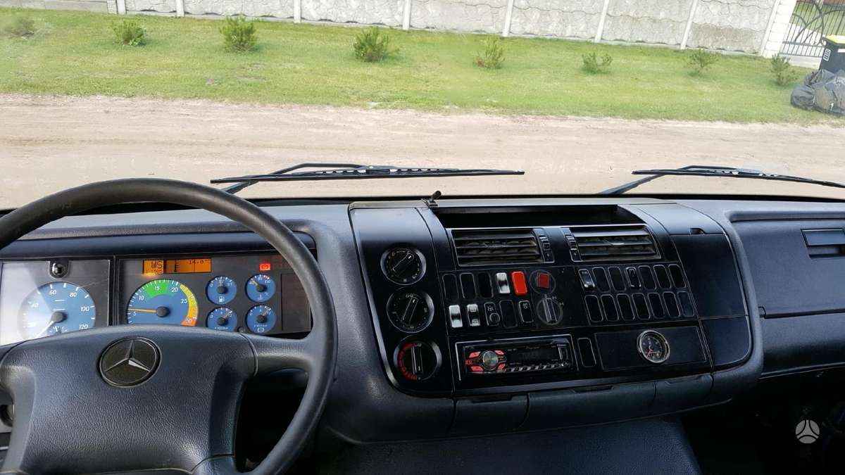 Mercedes-Benz Atego, dumpers with crane