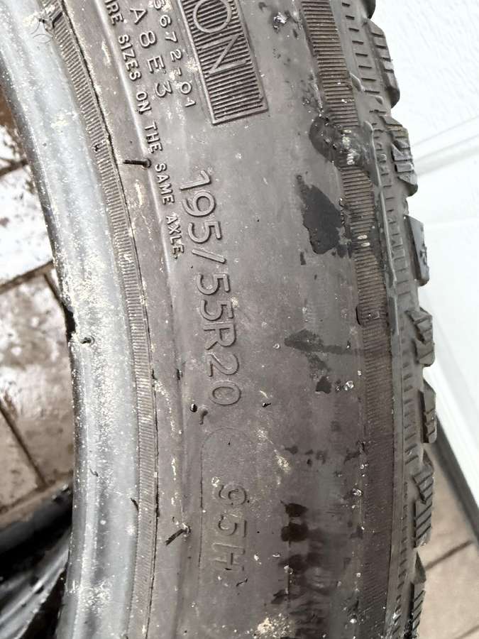 Michelin, žieminės 195/55 R20