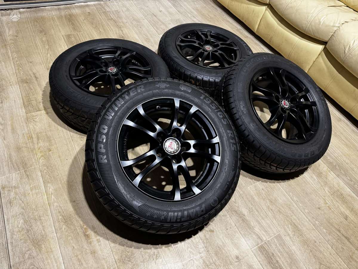 Platin Su žiem. padangomis, легкосплавные , R15