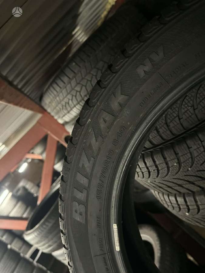Bridgestone BLIZZAK NV | 4 VNT., winter 155/70 R19