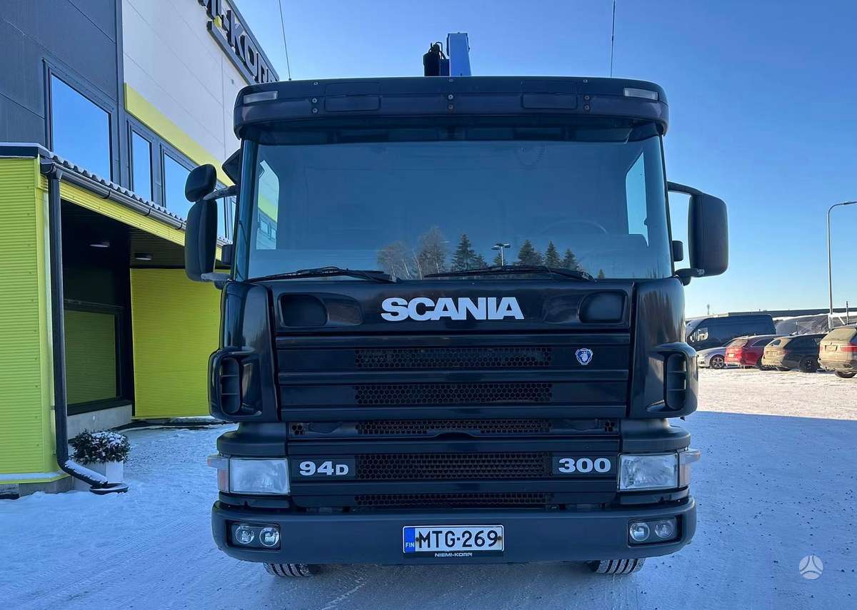 Scania P94-300, CRANE + REMOTE, crane trucks