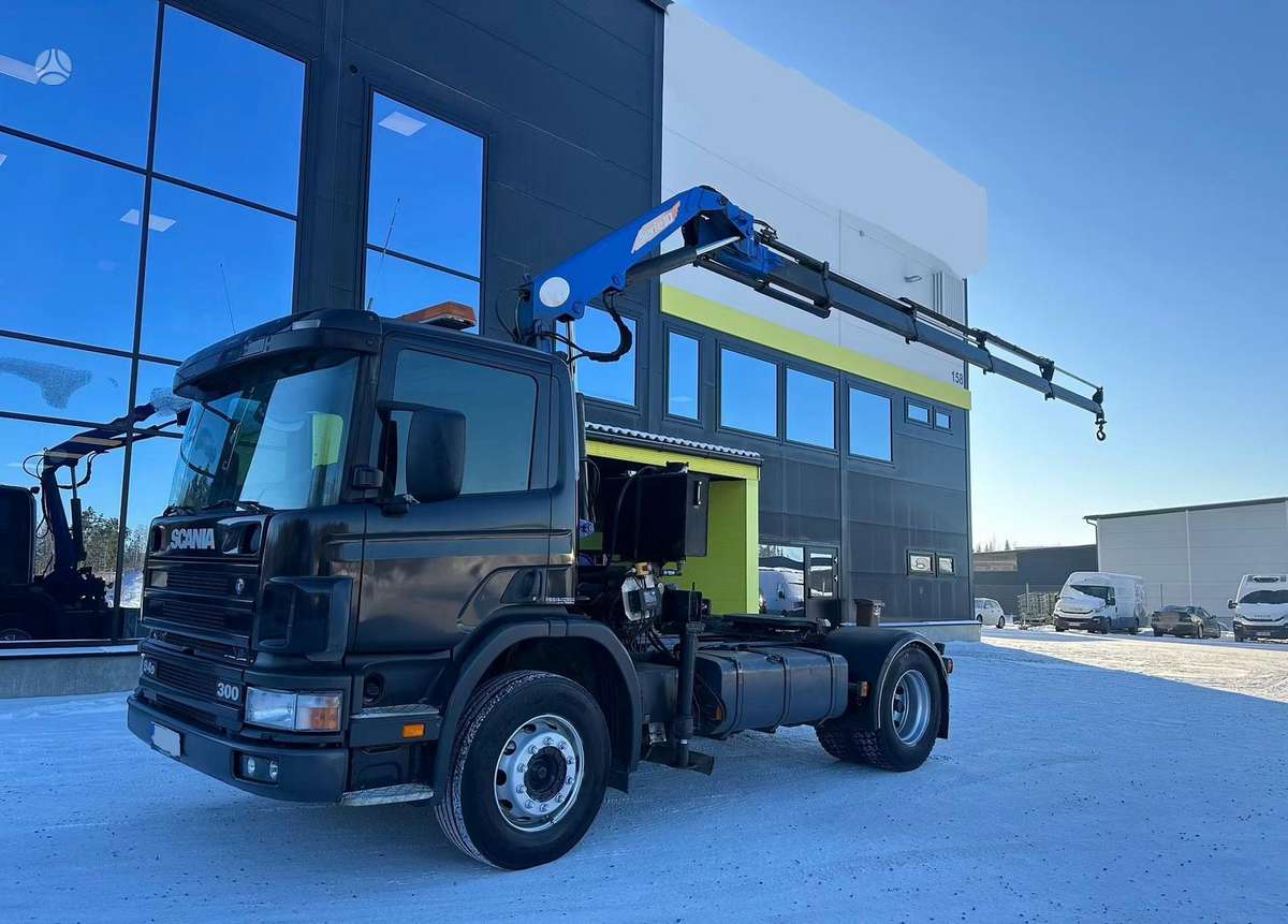 Scania P94-300, CRANE + REMOTE, crane trucks