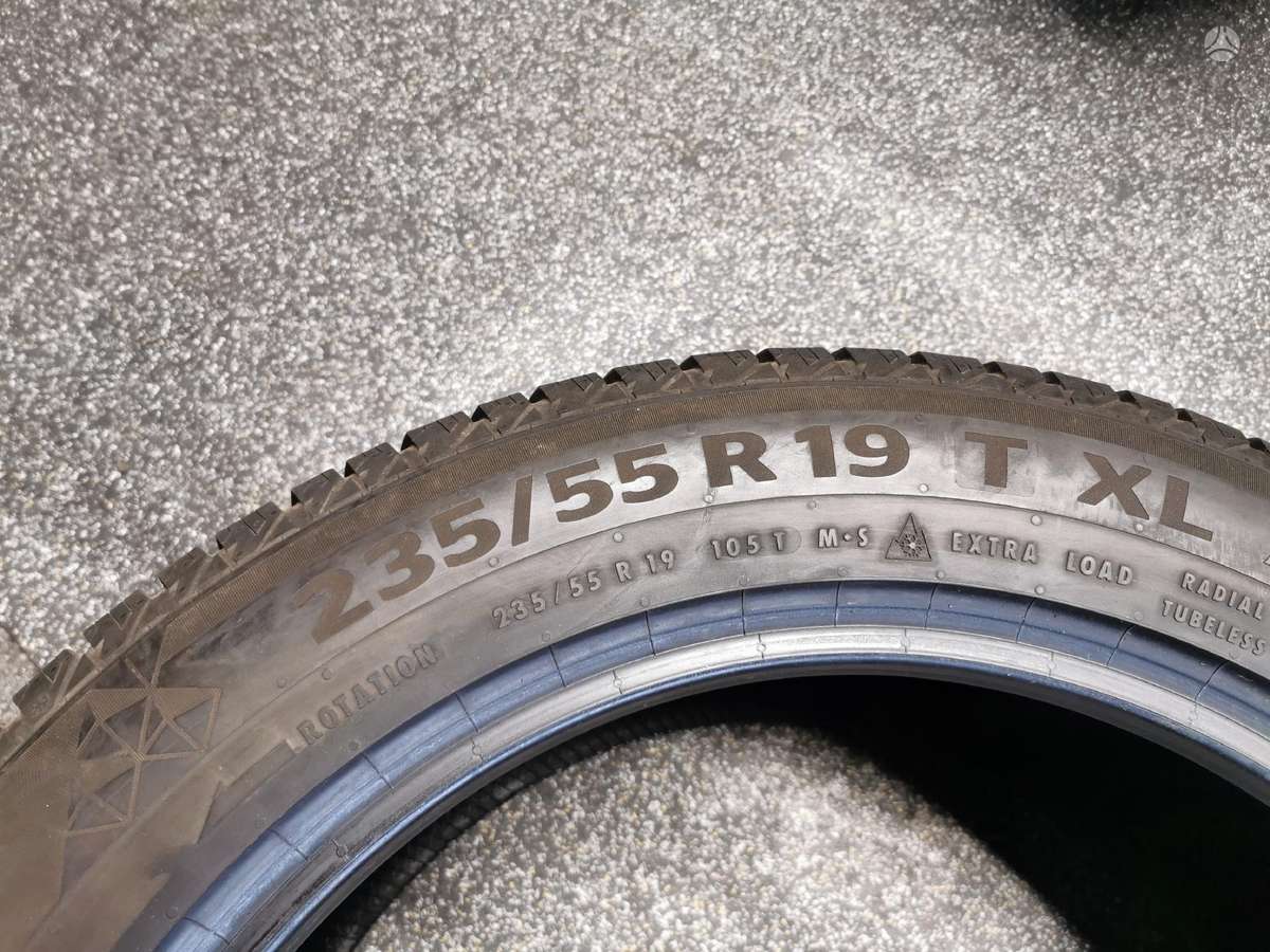 Continental, всесезонные 235/55 R19