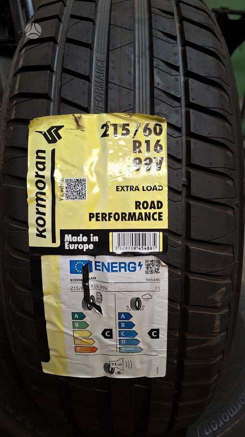 Kormoran Performance.2022m, vasarinės 215/60 R16