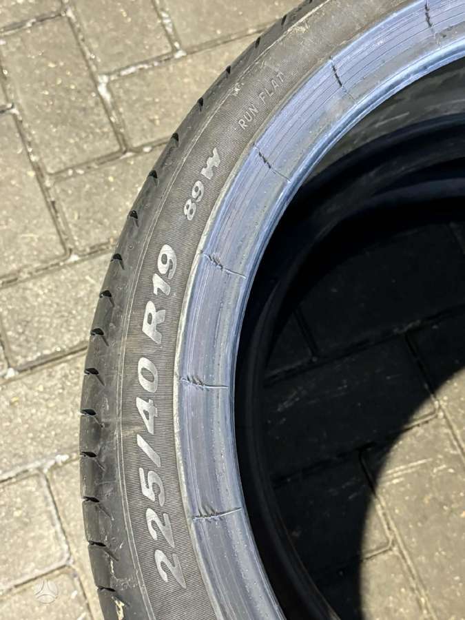 Pirelli P ZERO * RUN FLAT | 2022, vasarinės 225/40 R19
