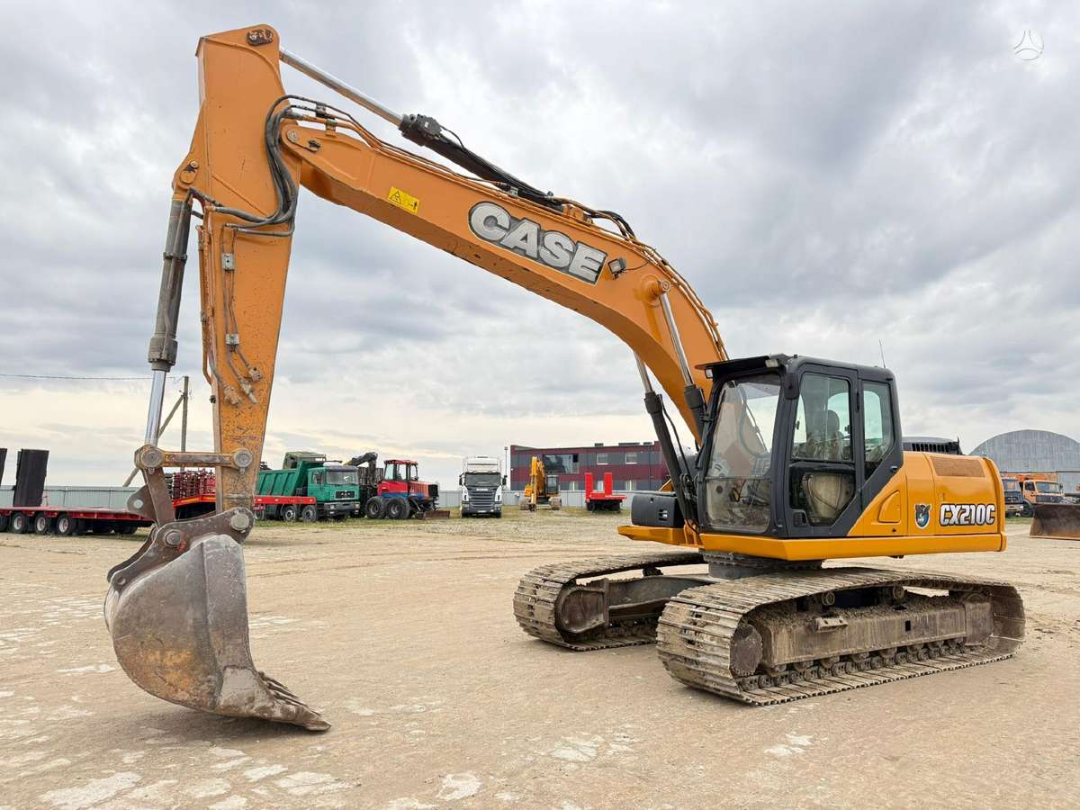 Case CX 210  , 800 mm tracks, excavator