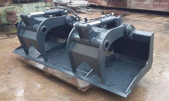 HNH Engineering Universalus kaušas su prispaud, kaušai