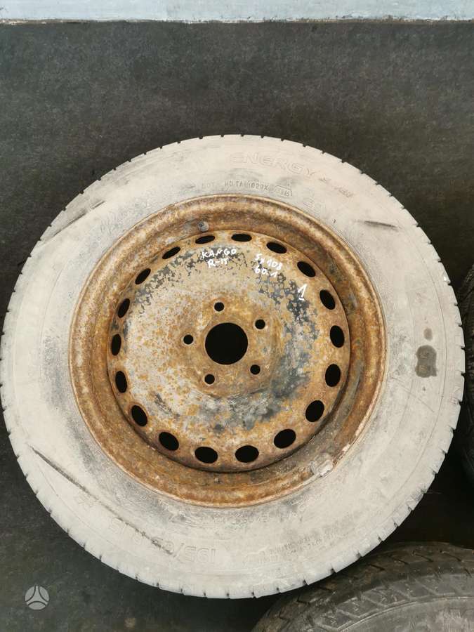 Renault, стальные штампованные диски, R15