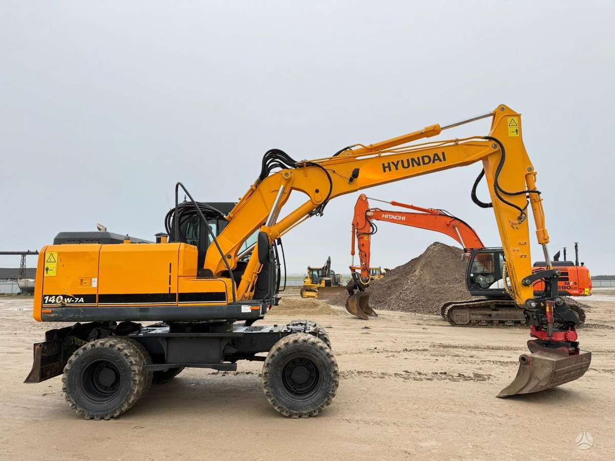 Hyundai Robex 140 W-7A ROTOTILT, экскаваторы