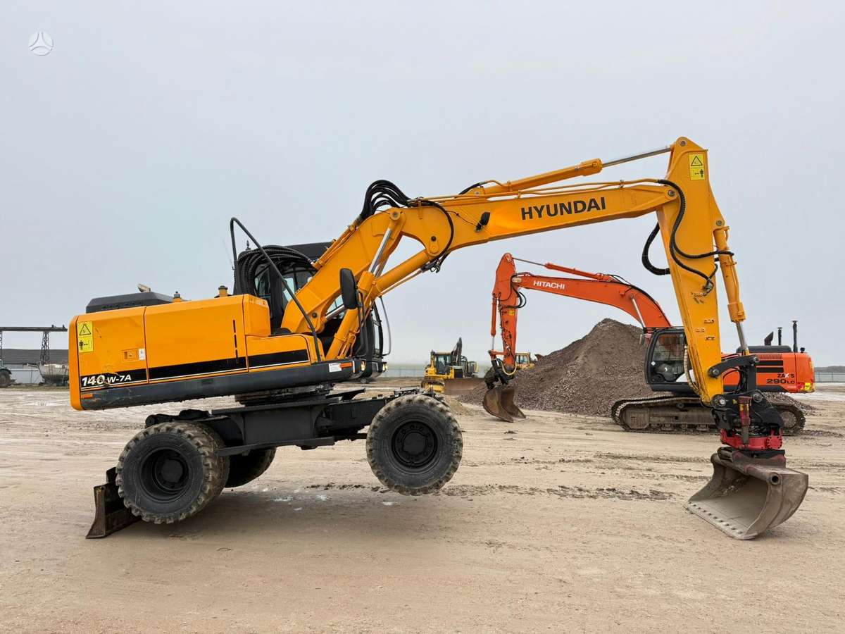 Hyundai Robex 140 W-7A ROTOTILT, экскаваторы