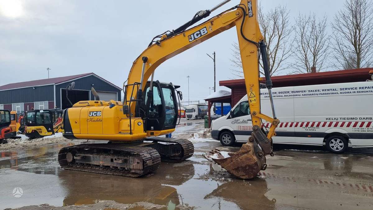 JCB JS 145 LC, ekskavatori