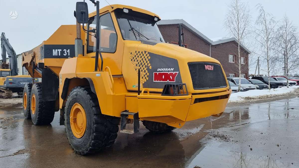 Moxy MT 31, savivarčiai (dumper'iai)