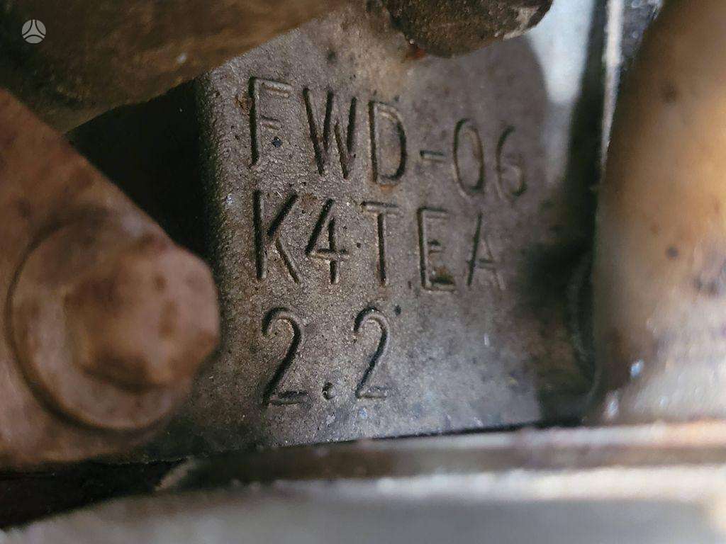 Ford Transit, K4TEA, gearbox, engine