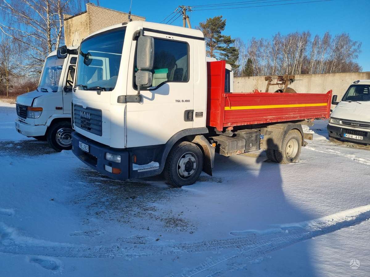 MAN 8.180, самосвалы